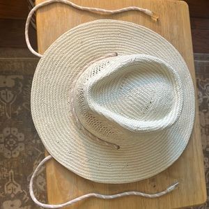 Zertrue 100% Straw Hat with Chin Strap
